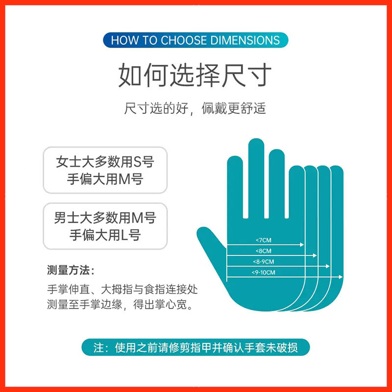 医用手套一次性橡胶无菌乳胶手术外科检查PVC丁腈防疫情医护专用 - 图2