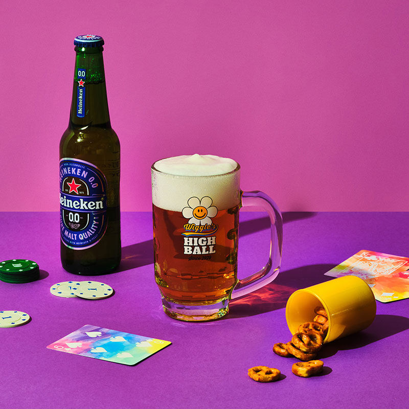 Glasslock wiggle联名啤酒杯玻璃高颜值杯子果汁杯家用聚餐耐用,淘宝优惠券,粉丝福利购,淘宝优惠卷