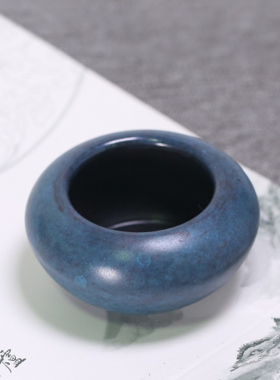纯铜迷你小香炉家用便携铜香插