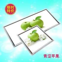 Integrated ceiling LED light kitchen Embedded aluminium buckle plate 300 * 300 * 600 Cuisine lamp flat lamp suction dome lamp