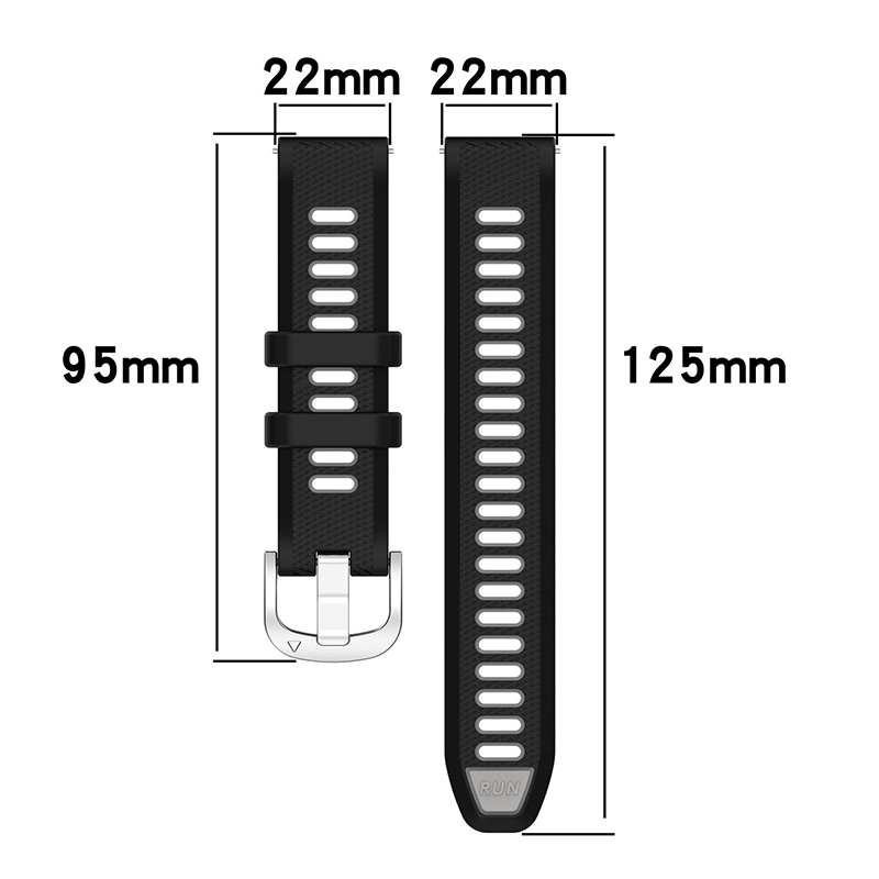 适用高驰COROS APEX 2 pro运动手表pace3表带高驰APEX 46mm硅胶表带COROS apex pro防水柔软跑步游泳腕带时尚-图1