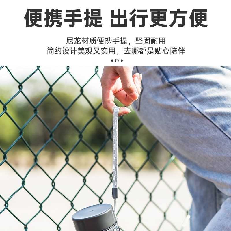 塑料水杯耐高温儿童可装热水的塑料杯便携太空杯水瓶户外健身-图1