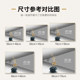 LED electronic clock plug-in meter box decorative painting without punching