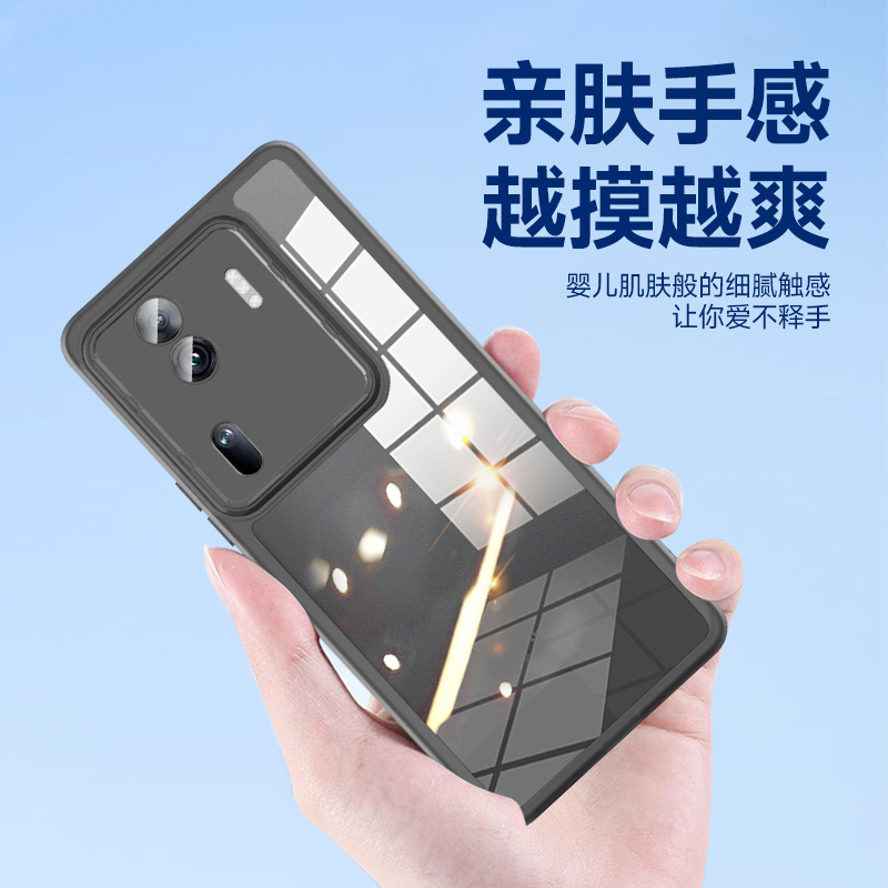 适用opporeno11手机壳新款reno11pro全包镜头的女款系列保护套OPPO半透明硅胶全包高级感0ppo曲面屏por男防摔 - 图1