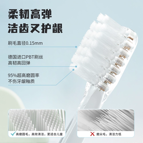 Детская профессиональная импортная прочная безвредная зубная щетка, Германия, 3-6-12 лет