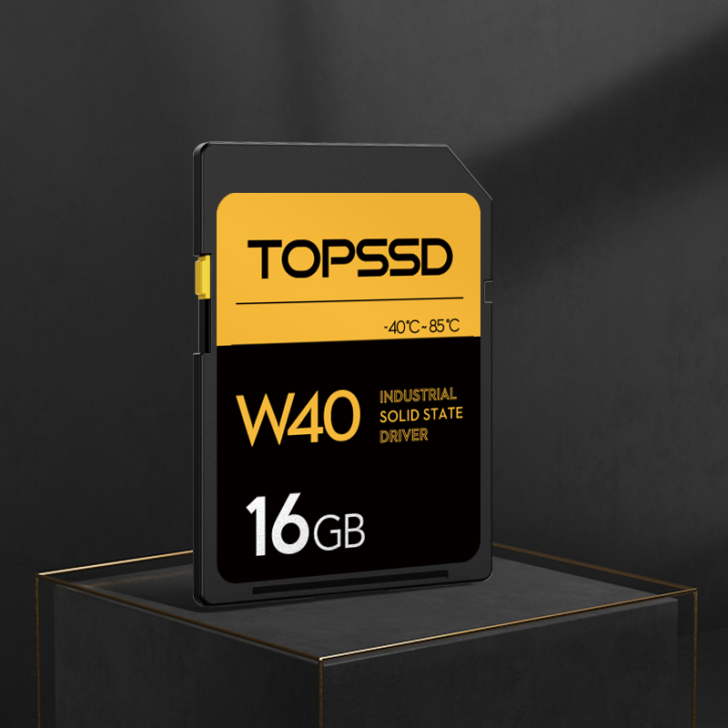 天硕(TOPSSD) W40系列 宽温工业级SD卡 16GB 4GB - 图1