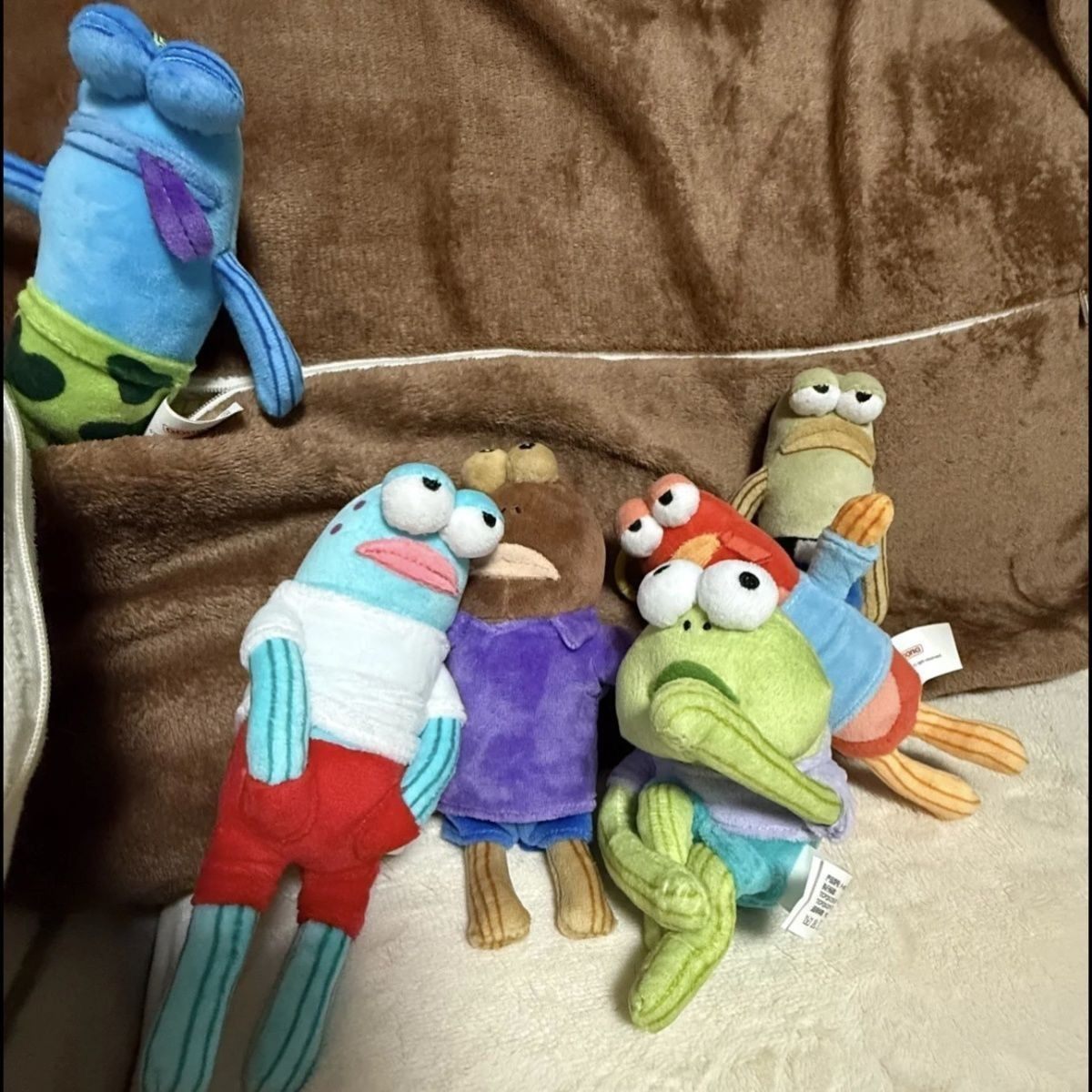 海绵宝宝比奇堡居民丑萌呆呆鱼创意公仔毛绒玩偶挂件可爱背包挂饰,淘宝优惠券,粉丝福利购,淘宝优惠卷