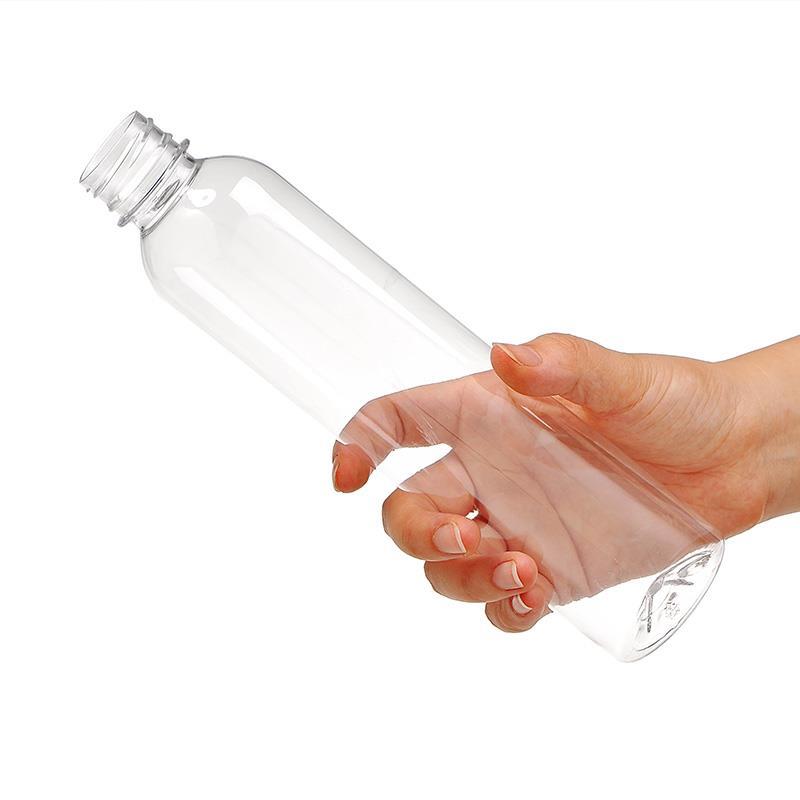 饮料外卖瓶ml豆浆瓶子一次性塑料奶茶瓶透明果汁瓶大口整箱饮品空 - 图3