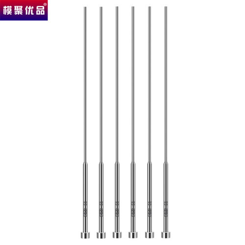 氮化SKD61模具托针双节顶针耐热台阶顶推杆带有托两头二级托针 - 图2