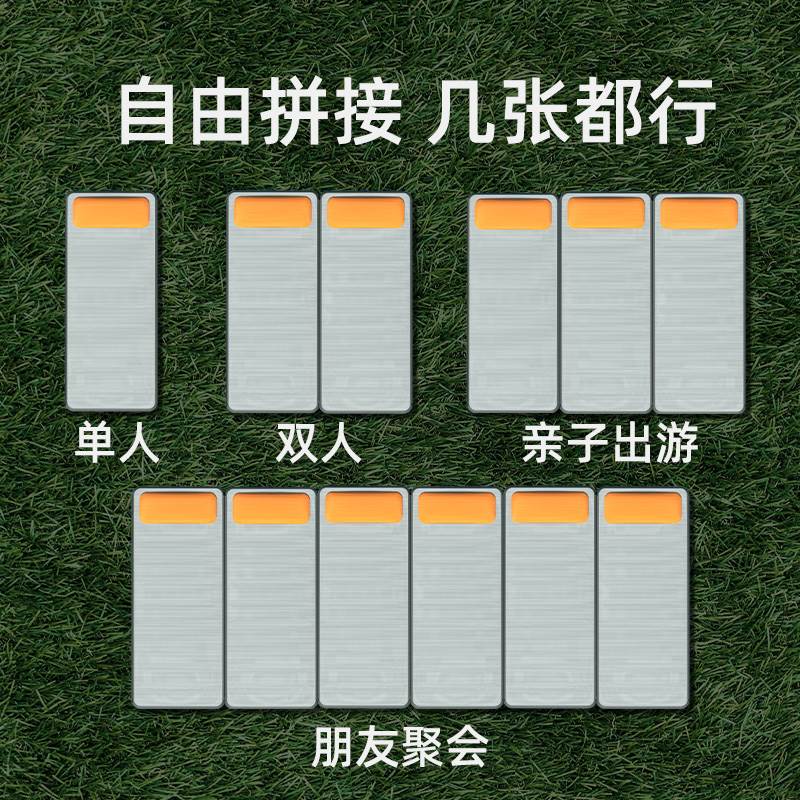 充气床垫打地铺家用气垫床便携睡垫露营野营帐篷自动充气沙发户外-图1