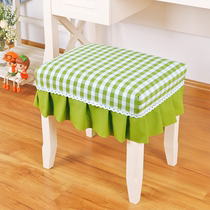 Custom Stool Cover Thickened Anti Slip Cloth Art Piano Bench Cover Brief About Universal Square Home Makeup Stool Cover