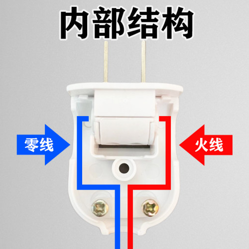 【3500W】插头二脚可旋转大功率弯头折叠16A加厚连体纯铜阻燃插头 - 图2