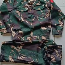 Childrens camouflage clothing boys and girls suits childrens performance clothing student kindergarten outdoor development military training clothing spring and autumn