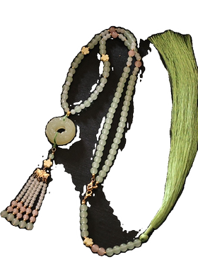 素州记通用琉璃璎珞项链