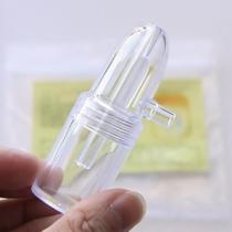 Hand Pulled Nose Suction Nose Suction Nozzle Head Silicone Straw Straw in Anemarrhena