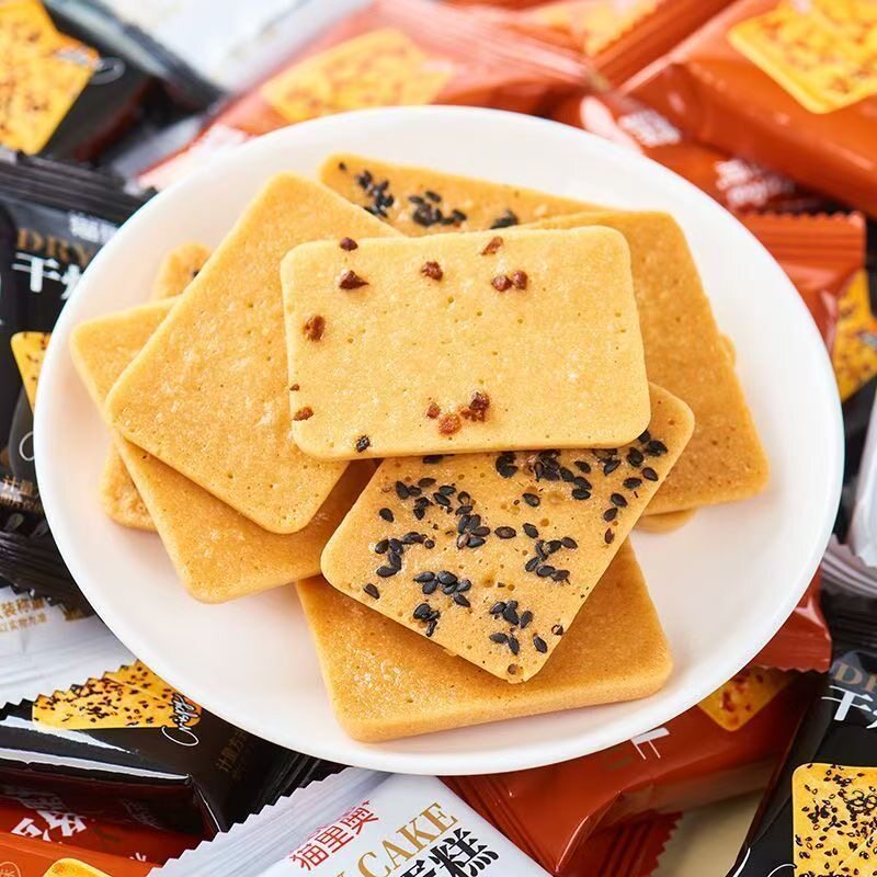 猫里奥原味干烙蛋糕奶酪饼干办公室解馋零食干酪饼干独立休闲小包