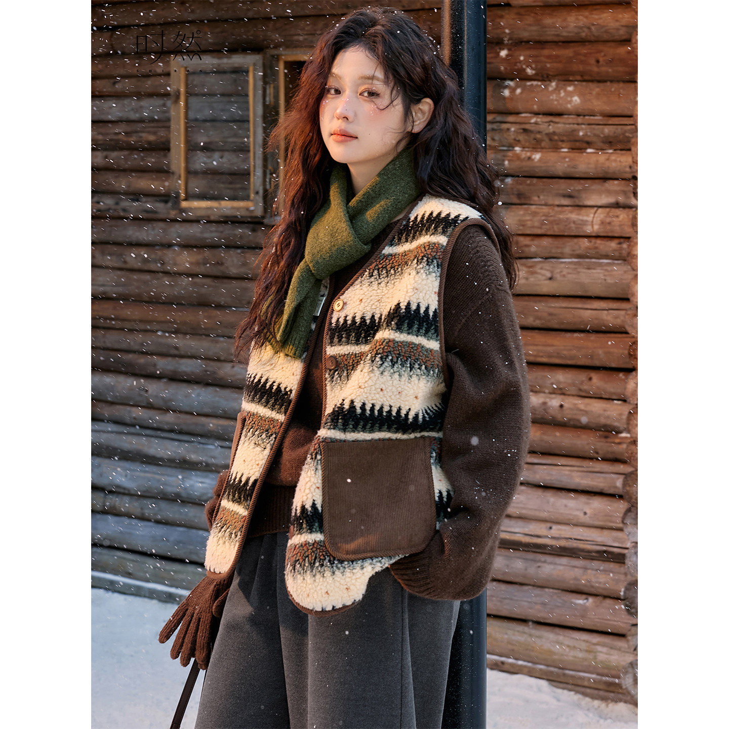 时然大码双面穿马甲微胖mm羊羔毛保暖坎肩背心上衣冬装马夹,淘宝优惠券,粉丝福利购,淘宝优惠卷