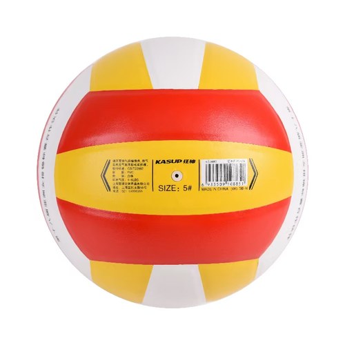 狂神5号中考排球标准硬式排球0885中小学生PVC贴皮手感适中硬排球 - 图1