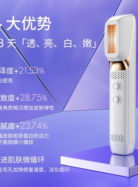 牛奶光美容仪家用面部光子嫩肤脸部光谱红蓝光牛奶光美容仪