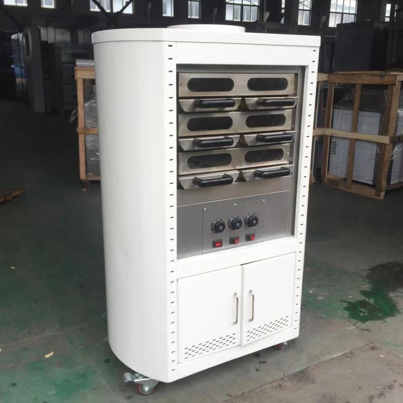 厂家直销6格抽屉式锅盔机 电子控温不粘连内胆 电加热锅盔机价格 - 图1