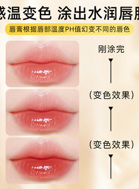不易掉色口红胡萝卜素保湿变色