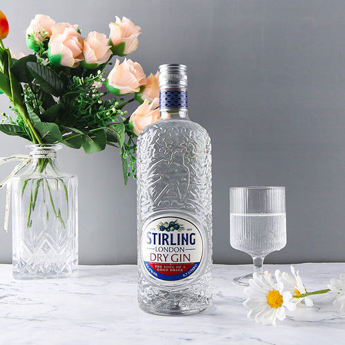 萨格利stirling荷兰原瓶进口伦敦干金酒杜松子酒洋酒调酒基酒 - 图1