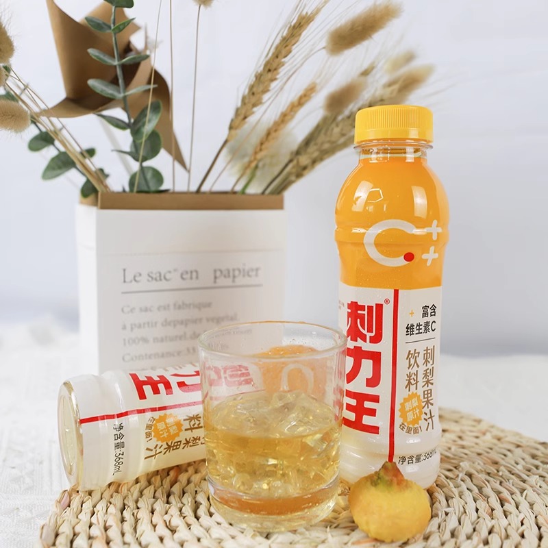 刺力王刺梨果汁饮料贵州特产刺梨汁维C果味饮品368ml*15瓶整箱装-图0