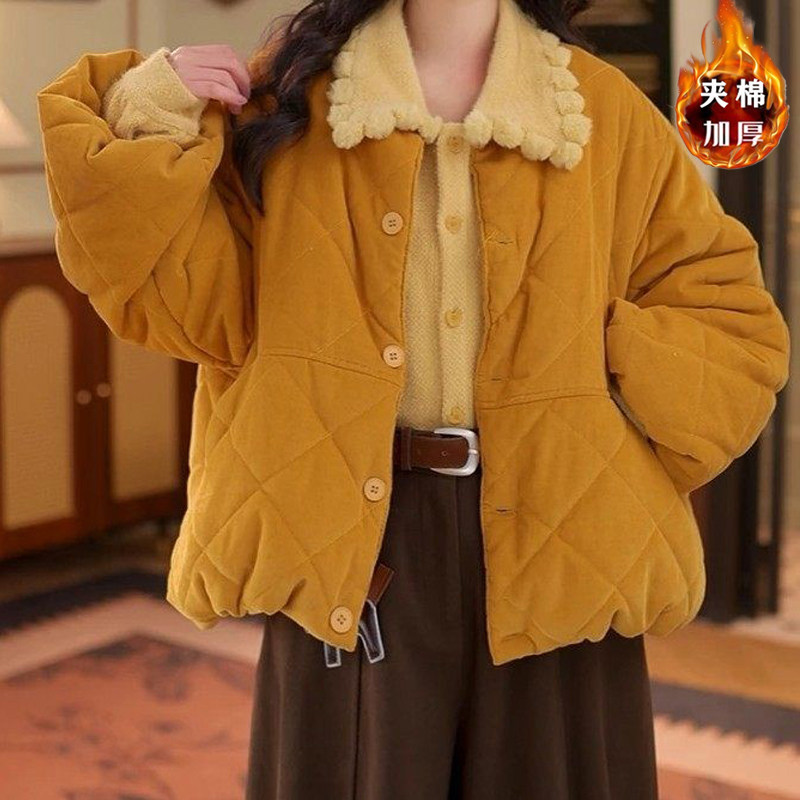 ��ϵ�޺ÿ��ĺ�����Ů 2025�궬���¿�Ӻ���޺�ɫ���ſ۱�ů�޷� 62.32Ԫ