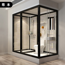 Revered overall shower room Home toilet Easy integrated toilet Integrated shower room Dry and wet separation Bathrooms
