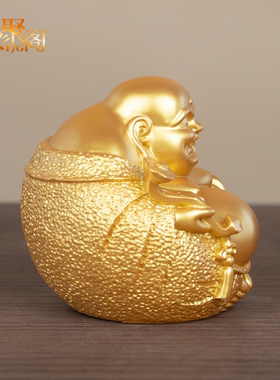 弥勒笑佛摆件一团和气