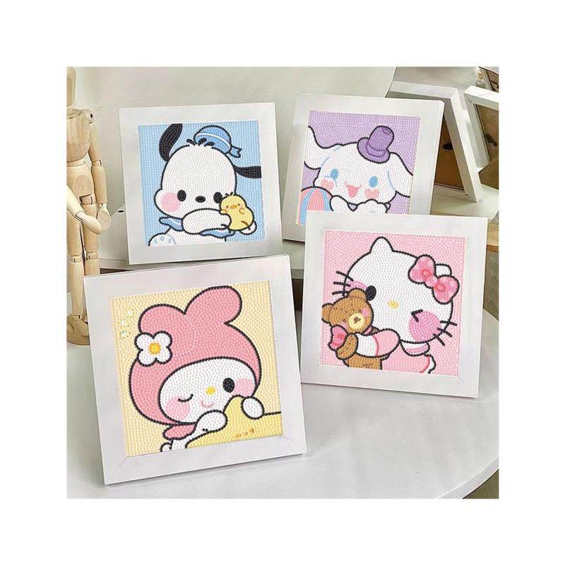 帕恰狗钻石画满钻新款自己粘贴点钻手工diy儿童益智玩具三丽鸥,淘宝优惠券,粉丝福利购,淘宝优惠卷