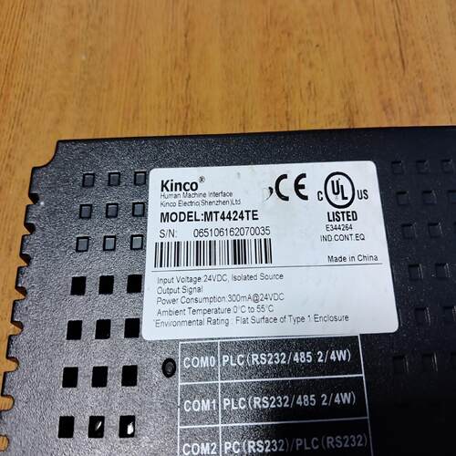 （设备配件）步科触摸屏MT4424TE，功能正常，成色为实图 - 图1