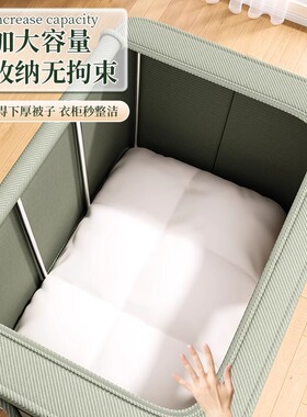 牛津布大视窗收纳箱衣服专用百纳