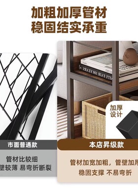 简易书架落地多层置物架家用书架