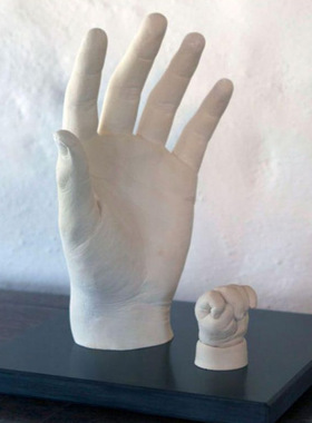 EELHOE情侣手模套装纪念品3D模