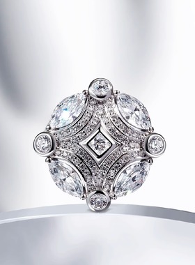 高银版项链女EGEM意境S925纯银