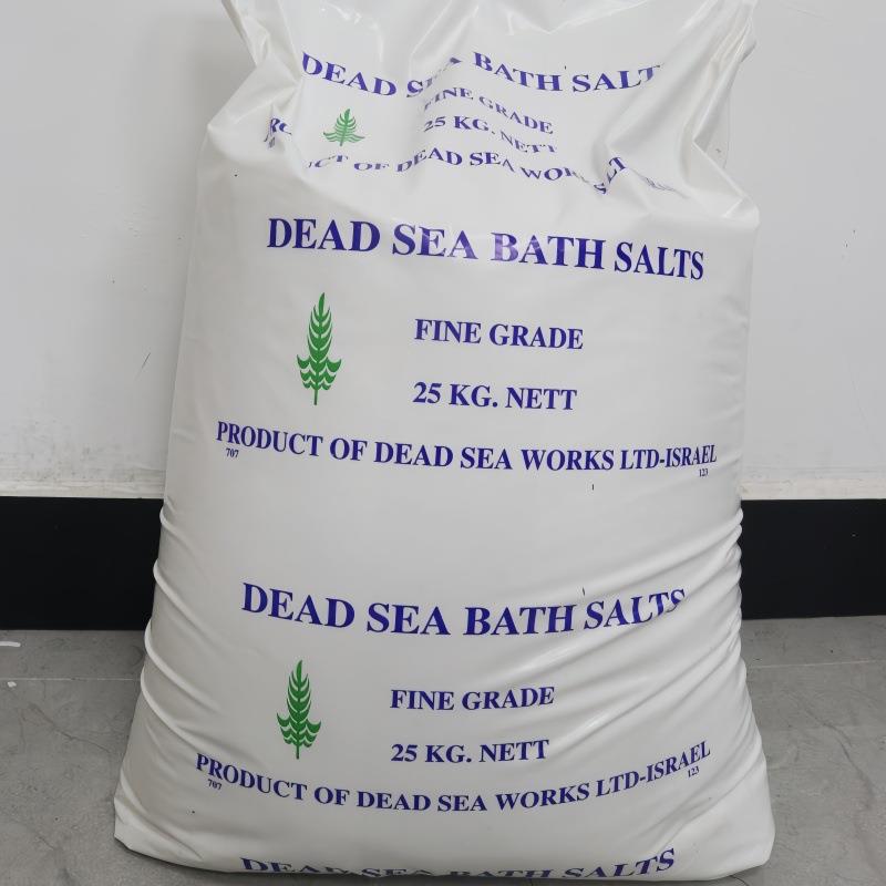 以色列天然死海浴盐 约旦死海盐泡澡原料 原装进口 报送资料齐全 - 图2