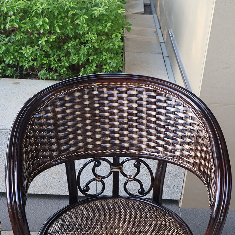 印尼真藤阳台茶几三件套桌椅客厅藤条桌椅阳台小桌椅藤椅组合家用,淘宝优惠券,粉丝福利购,淘宝优惠卷