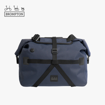 BROMPTON SMALL CLOTH RIDING BACKPACK HEAD BAG 25L Capacity Borough Large Number of Outdoor Waterproof Bag Navy Blue