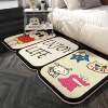 Xiaoxin cartoon square hand washable non-slip sound-absorbing carpet