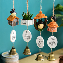 Creative Wind Bells Hanging Accessories Small Freshening Bronze Bell Pendant Into The Doorman Room Balcony Door Bedroom Door Adornment