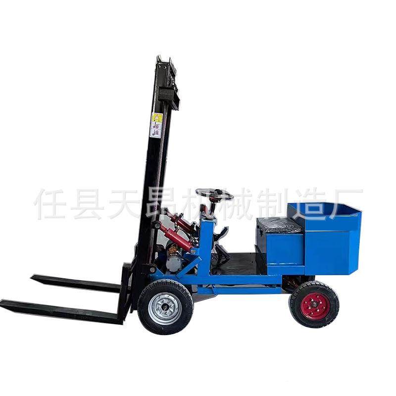 制小型5吨0.电电动叉车1吨2吨3吨动堆高车四轮座定驾式液压升高车,淘宝优惠券,粉丝福利购,淘宝优惠卷