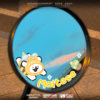 Cute puppy rear view mirror waterproof decorative sticker
