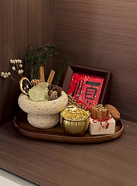 马上来财！入户门玄关摆件