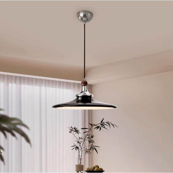 意式极简餐厅吊灯吧台餐桌灯设计师款卧室床头灯奶油风飞碟餐厅灯,淘宝优惠券,粉丝福利购,淘宝优惠卷