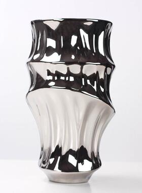 抽象艺术装饰花瓶摆件客厅桌面家居饰品干花插花花器软装饰品摆设