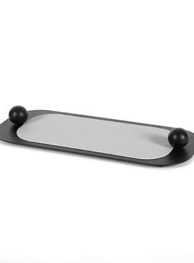 热销现代几件几何赛桌面托盘金属摆件茶室书房文家居装饰品摆件