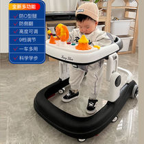 School walkway 2023 new school walkway car anti-type leg baby multifunction anti-turnover hand-push learning walking walkway car
