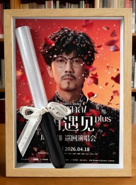【周传雄】演唱会荧光棒收纳相框