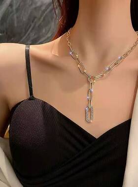 合金竹子链女竹子项链新款韩版